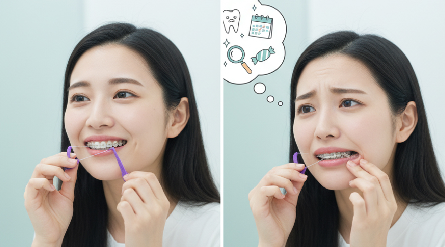 こまめな歯みがきについて